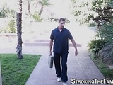 Teen skank rides stepdad